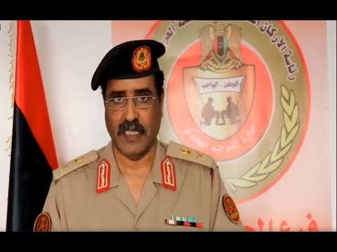 شاهد القيادة العامة للقوات المسلحة الليبية تشكر موقف مصر الداعم لاستقرار البلاد