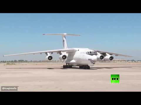 شاهد الإمارات تُرسل طائرة مساعدات طبية إلى العراق لدعم جهود مكافحة كورونا